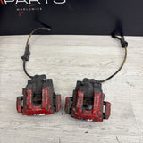 01-06 E46 M3 Rear Brake Calipers Left Right Pair Set Original Red