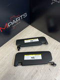 18-23 BMW X3M X4M X3 X4 Front Sun Visors Set OEM Black