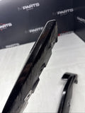 OEM BMW 21-26 G80 G82 G83 M3 M4 Front Bumper Splitters Gloss Black *Rock Chips