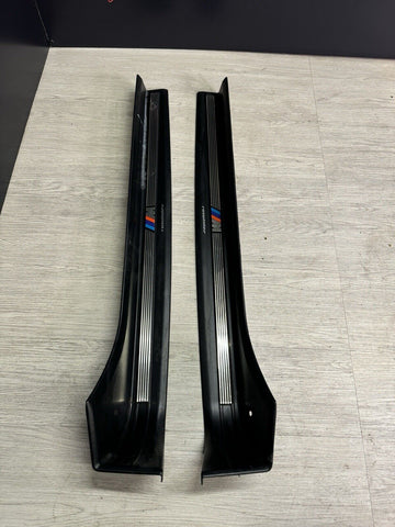 98-02 BMW Z3M Roadster Door Sills Trims Scuff Plates Black 51478397501 502