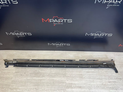 BMW 18-24 X3 X3M F97 G01 Left Side Skirt Rocker Panel Molding Marina Bay Blue