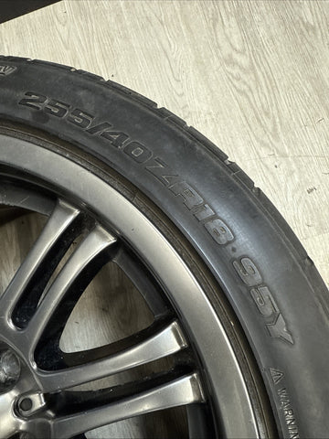 01-06 BMW E46 M3 Factory Rear 18x9 M Double Spoke Alloy Style 67 Wheel 18" OEM