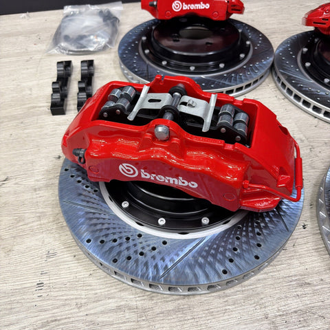 08-13 BMW E90 E92 E93 M3 BREMBO Big Brake Kit Calipers Rotors Set NEW Plug Play