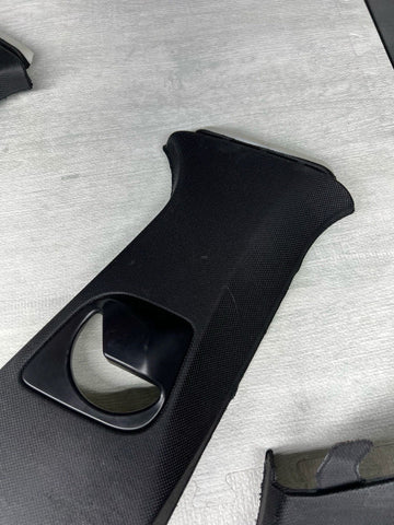 A B C Pillar Column Cover Trim Set Black OEM BMW 18-23 G01 F97 X3 X3M