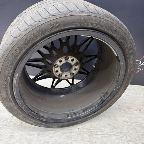 OEM BMW G82 G83 G80 M3 Rear Wheel Rim Style 826M R20x10.5" ET20 Black w/Tire