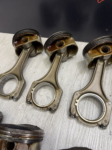 06-10 BMW E60 E63 E64 M5 M6 V10 S85 Engine Pistons & Connecting Rods OEM Set
