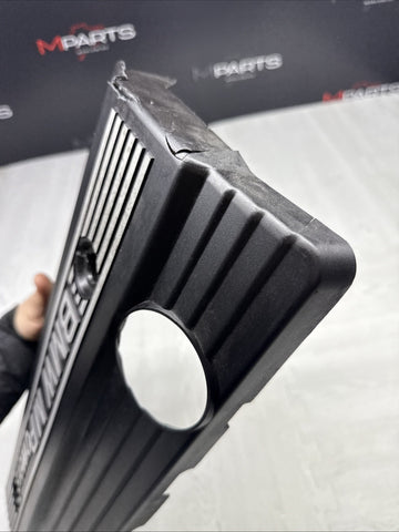 96-99 BMW E36 M3 98-01 Z3M Z3 M S52 3.2L M POWER PLASTIC ENGINE COVER OEM *Crack