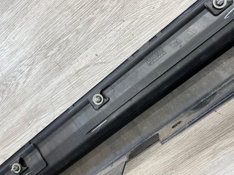 BMW 18-24 X3 X3M F97 G01 Left Side Skirt Rocker Panel Molding Marina Bay Blue