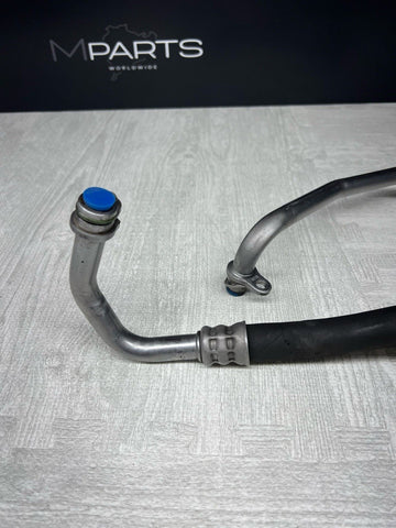 BMW E90 E92 E93 M3 09-13 Front Engine Oil Cooler Feed Lines OEM
