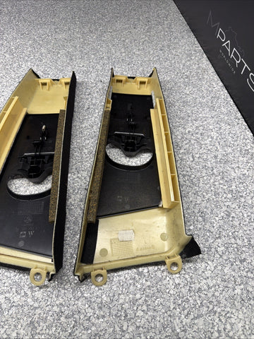 BMW E46 M3 Coupe B Pillars Trims Cover Black 330ci 325ci 328ci