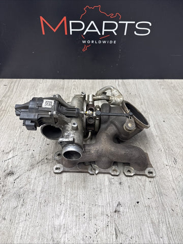BMW 15-20 F80 F82 F83 M3 M4 S55 ENGINE REAR TURBO CHARGER OEM 7850279 COMPLETE