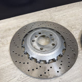 SHW / REFURBISHED 13-17 BMW F06 F10 F12 F13 M5 M6 REAR BRAKE DISCS ROTORS