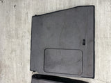 BMW 2000-2003 E39 M5 OEM INTERIOR LEATHER REAR SEATS FOLD DOWN BACK REST BLACK