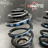 01-06 BMW E46 M3 Coupe Rear Axle Coils Springs Pair Blue Markings Competition