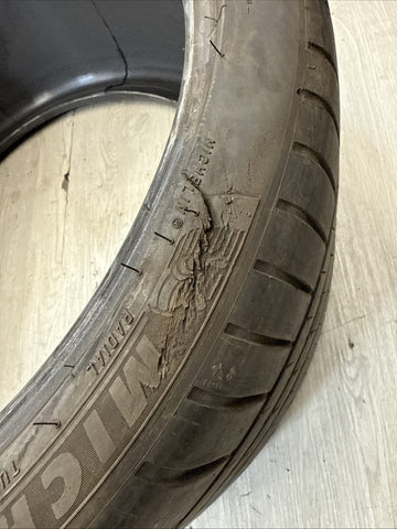 2023 Used Tire 285/30ZR20 Michelin Pilot Sport 4S - 99Y - 6-9/32