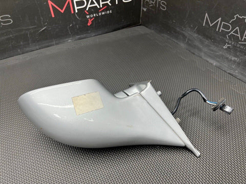 94-99 BMW E36 M3 COUPE LEFT DRIVER SIDE EXTERIOR MIRROR ARCTIC SILVER