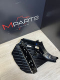 01-06 BMW E46 M3 BLACK DEAD PEDAL KICK PANEL COVER NO PLATE 7902400