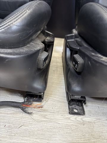 98-02 BMW Z3M Coupe Interior Front Heated Seats Black