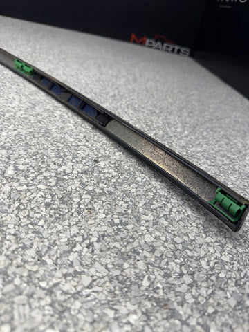 BMW E46 325 330 M3 Roof Rack Molding Rail Gutter Trim Right Passenger Topaz Blue