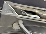 20-25 BMW F97 X3M Original Black Front Rear Door Interior Seats Complete *Rail