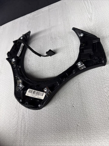 08-13 BMW E90 E92 E93 M3 Lower Steering Wheel Trim Cover Plate Leather