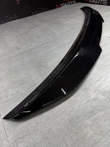 15-20 BMW F87 M2 COUPE REAR TRUNK CARBON LIP SPOILER RW CARBON