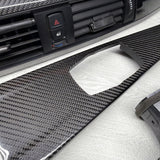 15-20 BMW F80 M3 F82 M4 Carbon Fiber Interior Dash Dashboard Trim Set OEM