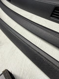 08-13 BMW E92 E93 M3 Interior Trim Set Carbon Leather OEM Genuine