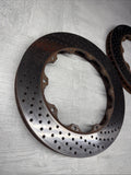 BMW 5x120 Rear Discs Brakes Rotors Stoptech Stop Tech 355mm