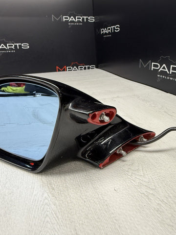 95-99 BMW E36 M3 Coupe Left Driver Door Side Mirror OEM Cosmo Black
