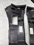 01-06 BMW E46 M3 FRONT BUMPER COVER GUARDS BRACKETS 2695247