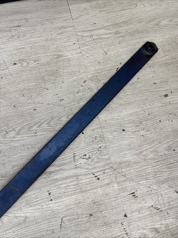 01-06 BMW E46 M3 Rear Underbody V Brace Bar OEM Painted Blue
