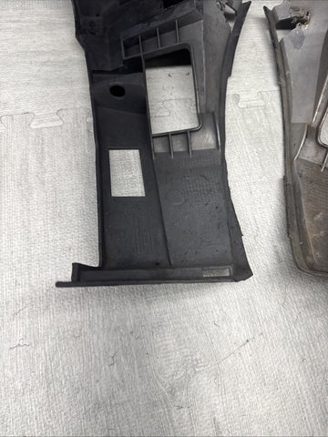 01-06 BMW E46 M3 LEFT RIGHT DRIVER FRONT BUMPER COVER GUARD BRACKET PAIR 2695247