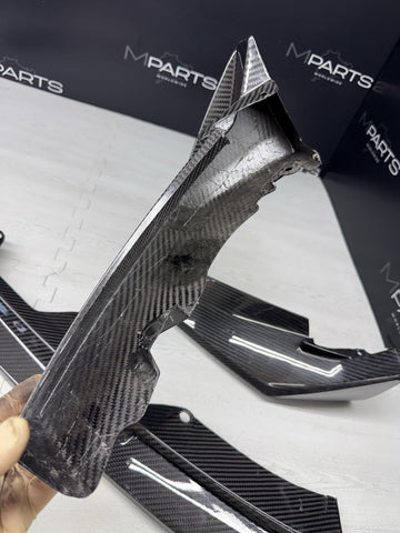 Carbon Fiber M Performance Front Bumper Lip 21-26 BMW G80 G82 G83 M3 M4