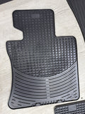 06-10 BMW E64 640 650 M6 Convertible All Weather RUBBER FLOOR MATS SET OEM