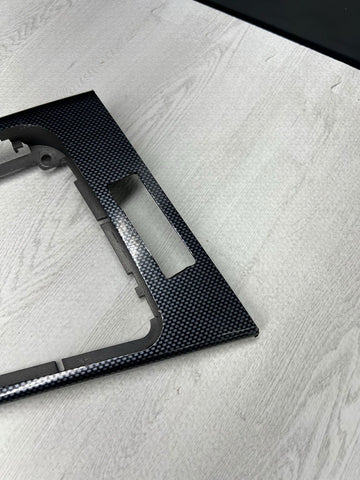 BMW E46 325 330 M3 Coupe 01-06 Carbon Style Wrapped Center Shift Shifter Trim
