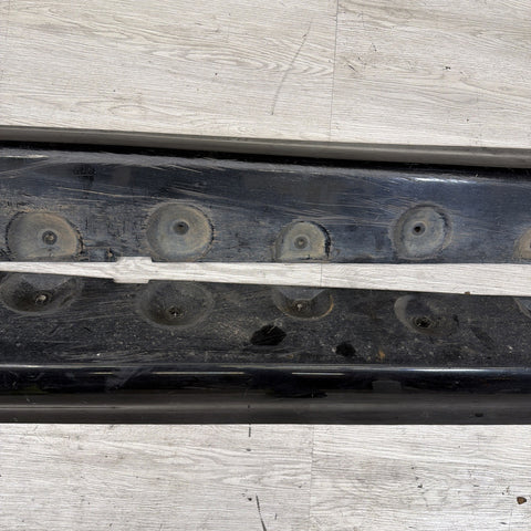 01-06 BMW E46 M3 Rocker Panel Side Skirts OEM Jet Black *Notes*