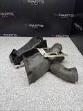 BMW E46 M3 OEM (2001-2006) BRAKE AIR INLET DUCTS + BRACKETS PAIR *1 BROKEN TAB