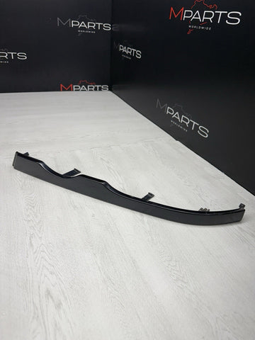 1999-06 BMW E46 325 330 M3 LEFT DRIVER HEADLIGHT LOWER TRIM CARBON BLACK 8208677