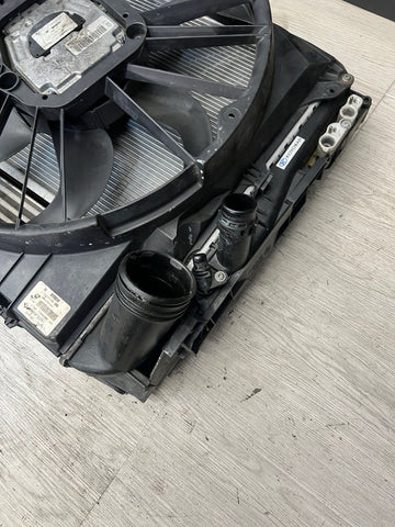 07-13 OEM BMW E88 E90 E92 N54 N55 Engine Radiator Cooler Cooling Auxiliary Fan