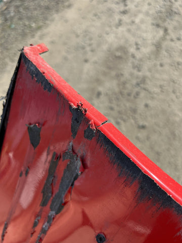 2010-2015 Ferrari 458 Right Rocker Panel Side Skirt Nero Daytona *Damage*