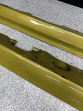 01-06 BMW E46 M3 Rocker Panels Side Skirts OEM Phoenix Yellow