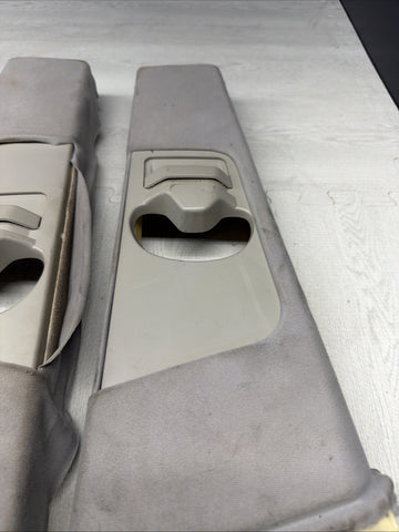 BMW B Pillars Cover Coupe Left Right E46 323Ci 325Ci 328Ci 330Ci M3 Gray Grey