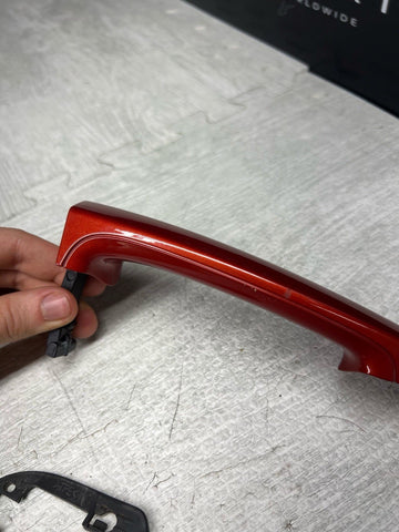 OEM BMW 15-20 F30 F36 F32 F80 M3 M4 Passenger Front Door Handle Sahkir Orange