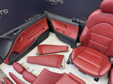 01-06 BMW E46 M3 Coupe Interior Front & Rear Seats Complete Imola Red