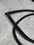 BMW E46 M3 01-06 Left Driver Side Door Weather Strip Seal Black OEM