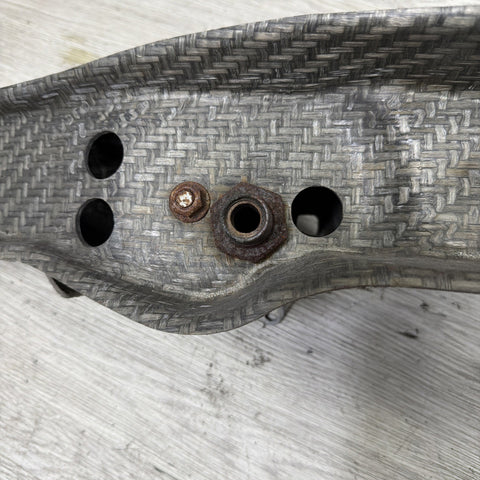 01-06 BMW E46 M3 Front Bumper Rebar Reinforcement Beam *Crack*