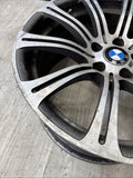 08-13 OEM BMW E90 E92 E93 M3 Rear 19” Wheel Rim Style 220M Silver 19x9.5 ET23