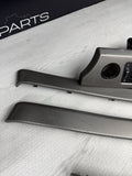 09-13 OEM BMW E92 E93 335is Dash Glacier Silver Aluminum Interior Trim Set