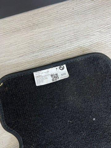 BMW OEM G20 G80 M3 19-23 BLACK FRONT CARPET FLOOR MATS